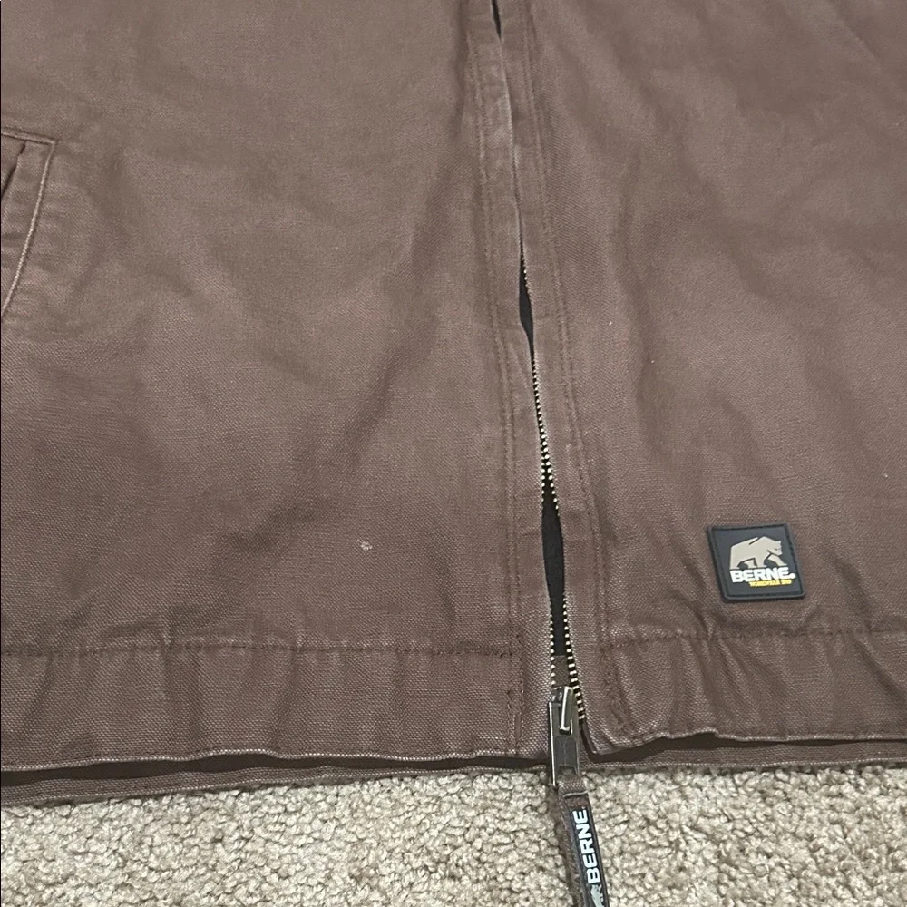 BERNE  Men's Chocolate Brown Lightweight Jacket